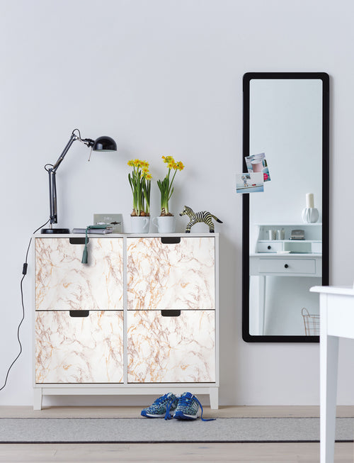 d-c-fix Zelfklevende Decoratiefolie - Marmer Bruin - 200x67,5 cm - vtwonen shop