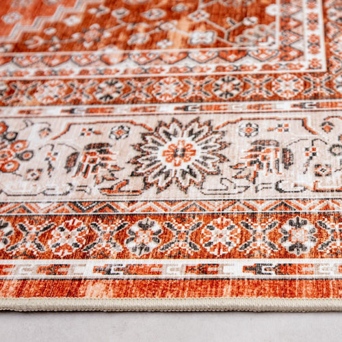 Interieur05 Vintage vloerkleed Nomad Roest