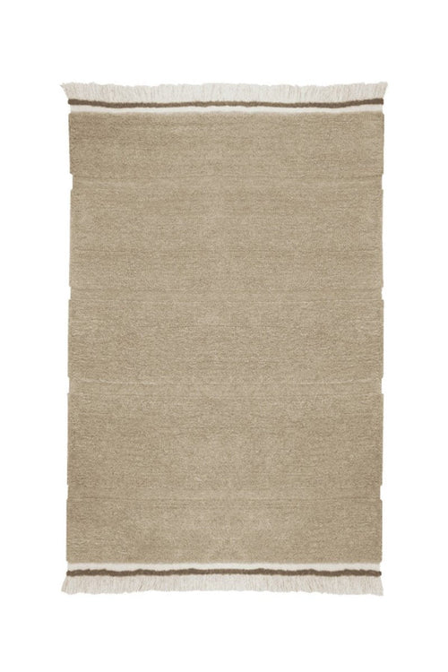 Lorena Canals wasbaar vloerkleed Steppe - Sheep Beige