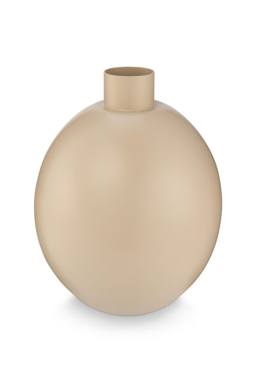 vtwonen Vaas - Metaal - Flax - 17x22cm - vtwonen shop