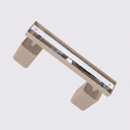Sollux Lighting Plafondlamp RAYO 2 taupe - 30x6x16,5cm