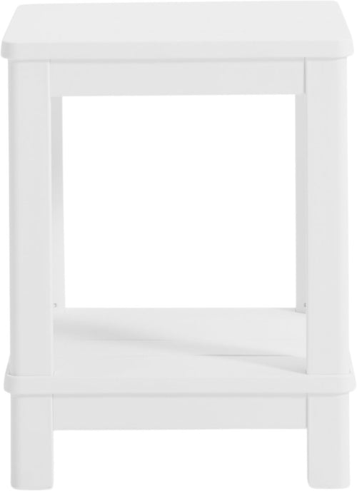 Keter Troy Deluxe Bijzettafel - 40.5x40.5x2cm - Wit