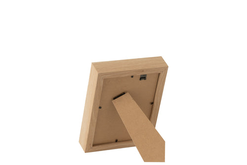 J-Line fotolijst - hout - naturel - 2 stuks
