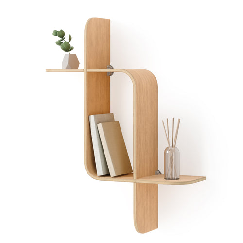 Umbra wandplank Montage - 64 x 48 x 16 cm - Naturel