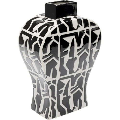 Kare Design Vaas Artistico zwart en wit - vtwonen shop