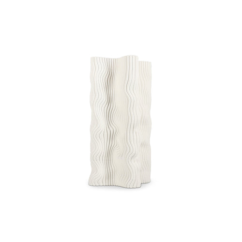 S|P Collection - Vaas 17,5x17,5xH33cm fluid white Vea