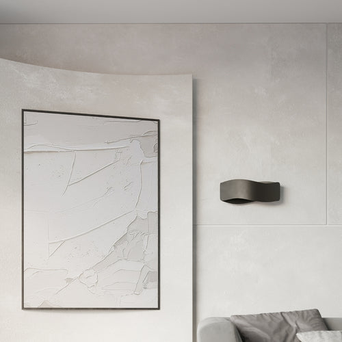 Sollux Lighting Wandlamp TILA 30 zwart - 30x11x13cm
