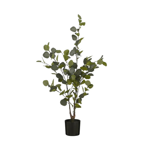Mica Decorations Eucalyptus Kunstplant in Bloempot - H95 x Ø55 cm - Groen