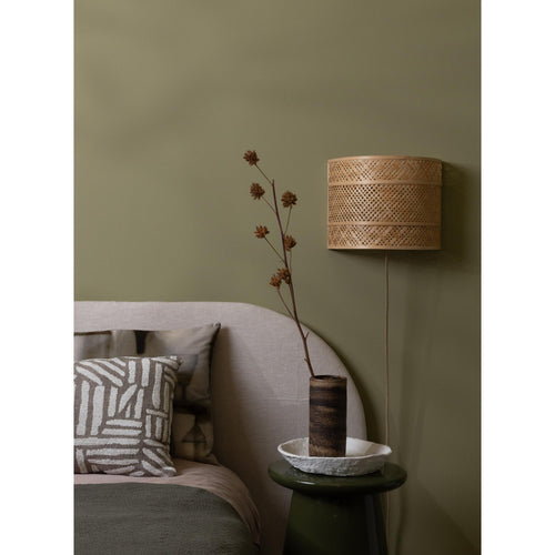 GOOD&MOJO wandlamp LANGKAWI - bruin - Ø32cm - vtwonen shop