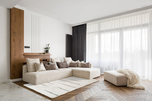 AFK Living vloerkleed Mellow - shaggy - beige - 120 x 170 cm - vtwonen shop