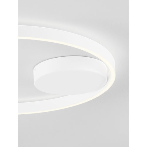 Nova Luce HEDRA Geïntegreerde LED-plafondlamp, halfverzonken, zandwit, Triac dimbaar, 60W, 4999lm, 3000K