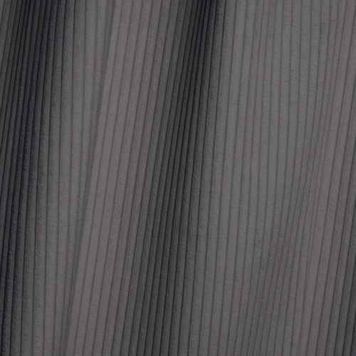 Sia Home - Rechthoekige hoekbank ANIA - corduroy antracietgrijs 260cm