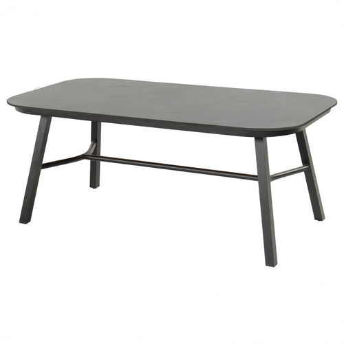 Hartman Tuintafel Tubb - Zwart Keramiek Aluminium - 185x100x75cm - vtwonen shop