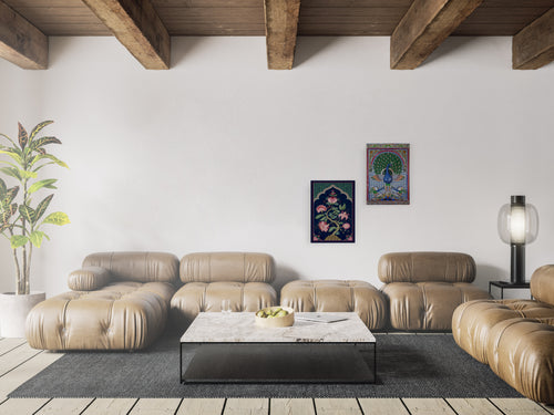 Canvas 60x40 Afdruk Pauw - vtwonen shop