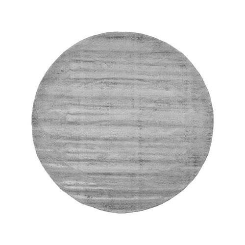 LABEL51 Vloerkleed Velvy - Grijs - Ø200x1,2cm