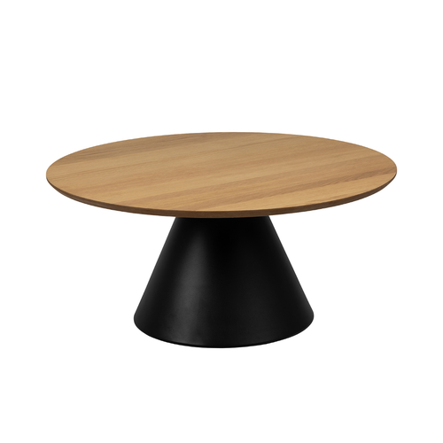 Rebellenclub Salontafel Leeds - ø85 cm - Eiken - vtwonen shop