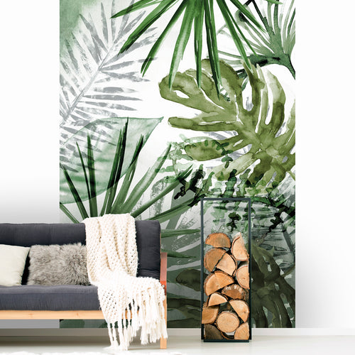 Art for the Home Fotobehang - Monstera - Groen - 280x200cm - vtwonen shop