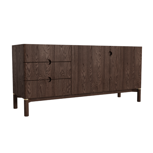 Rebellenclub Dressoir Tulum - Donkerbruin