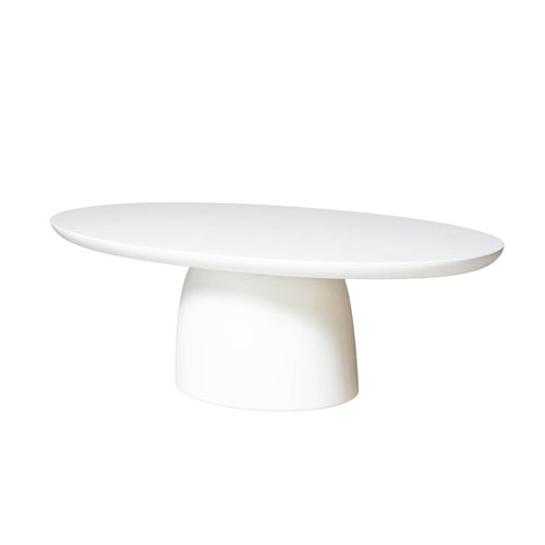 Giga Meubel Salontafel Myrna - Wit Composiet - 120x60x39cm - vtwonen shop