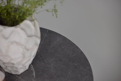 Rebellenclub Salontafel Mou - Ø52 cm - Walnoot