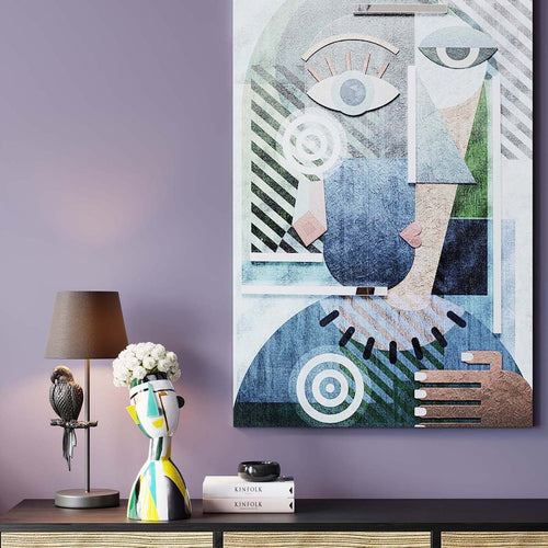 Kare Design Vaas Happy Face 43cm - vtwonen shop