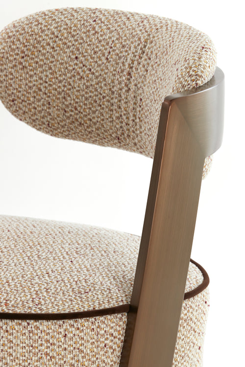 Light & Living stoel KEMENA - 65x68x77cm - bruin - vtwonen shop