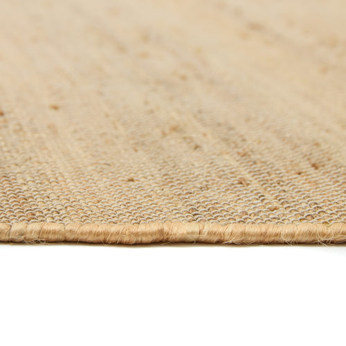 Mrcarpet Jute vloerkleed Edge deens ovaal 160x230cm