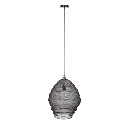 Housecraft Living Lena Hanglamp L Zwart - vtwonen shop