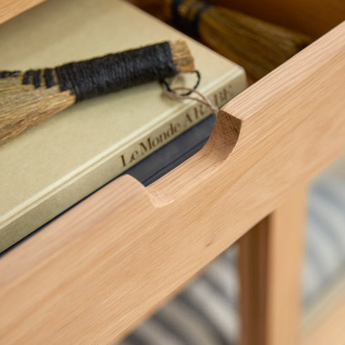 Tikamoon Massief eiken boekenkast - Naturel - vtwonen shop