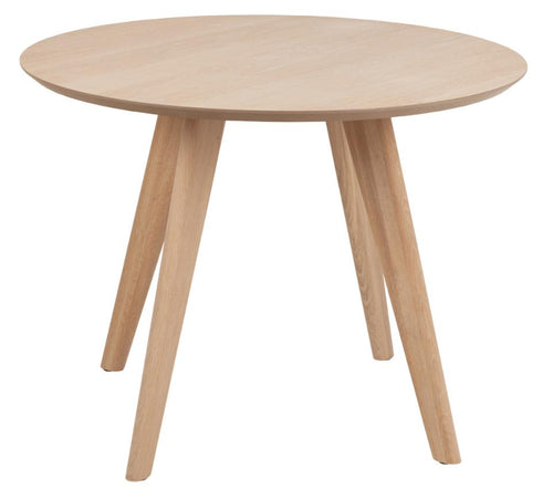 Rebellenclub Eetkamertafel Eda - Ø100 cm - Licht Eiken