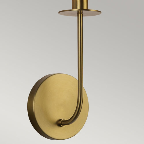 Wandleuchte Modern Gebürstetes Gold 1x E14