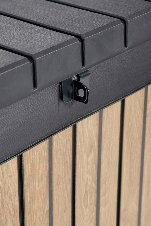 Keter Venetian Opbergbox - 670L - 142,5x65,3x89,5cm - Bruin - vtwonen shop