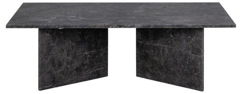 Loff Design Salontafel Jukaa - 140 x 70 cm - Bruin marmer - vtwonen shop