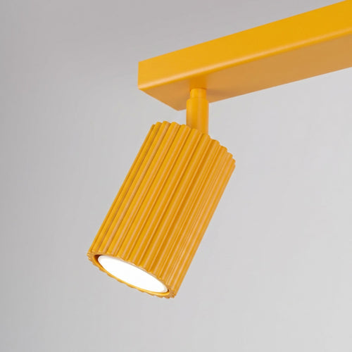 Sollux Lighting Plafondlamp KARBON 2 geel - 30x6,5x16,5cm