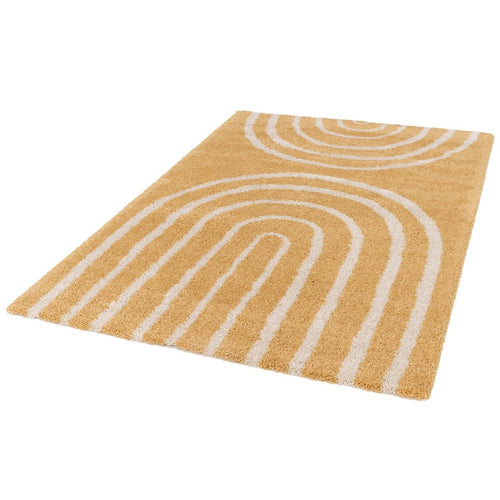 AFK Living vloerkleed Harmoni - voor kinderen - geel - 80 x 150 cm