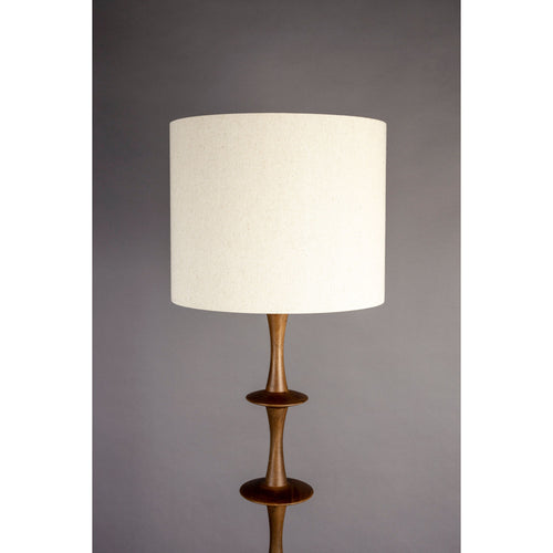 Dutchbone Cath Vloerlamp Hout Bruin - vtwonen shop