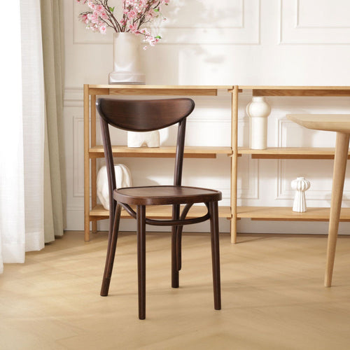 Fameg Musa Houten Bistrostoel Walnoot - vtwonen shop