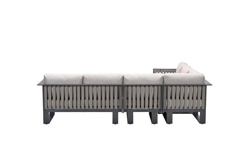 Bologna hoekset - 4-dlg - carbon black - taupe-desert sand - vtwonen shop