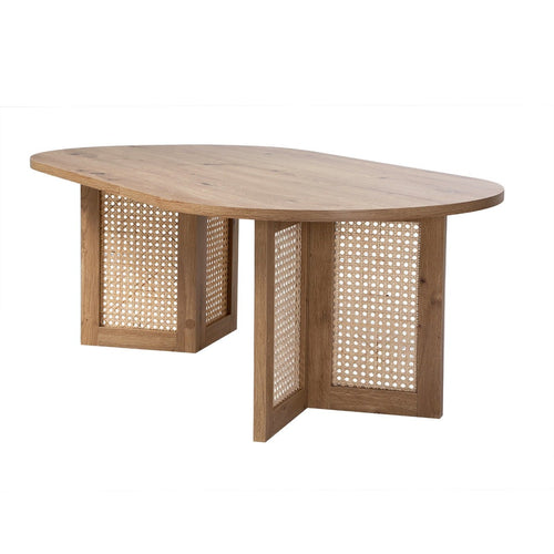 Calicosy - Salontafel TALIA - licht hout 120x60x40 cm