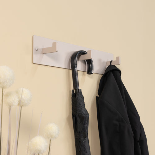 Spinder Design kapstok Leatherman 3 - Silky Taupe - 3 haken - vtwonen shop