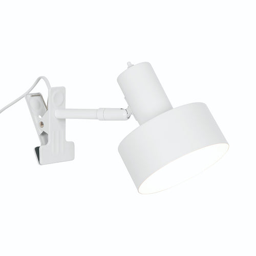 Nordlux Matis Klemspot Wit - E27 Fitting - Ø 12,5cm - vtwonen shop