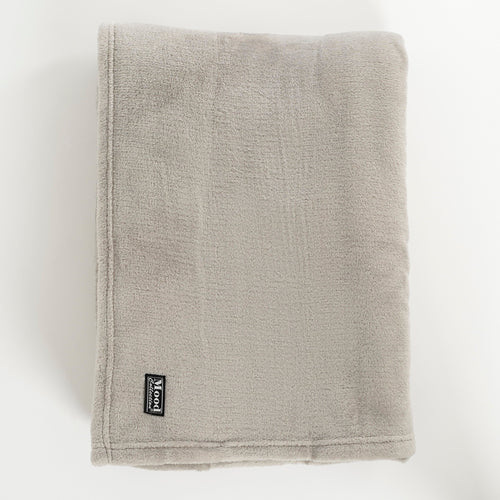 Mica Decorations Famke Fleece Plaid - L180 x B130 cm - Beige