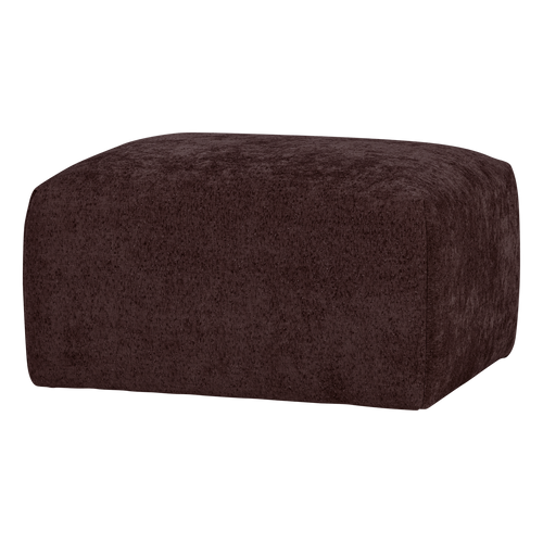 WOOOD hocker slub Umina - Chenille - Bordeauxrood