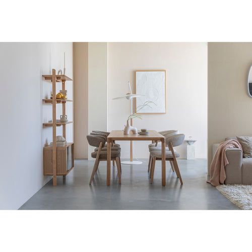 Zuiver Bright Eetkamerstoelen Beige - Set van 2 - vtwonen shop