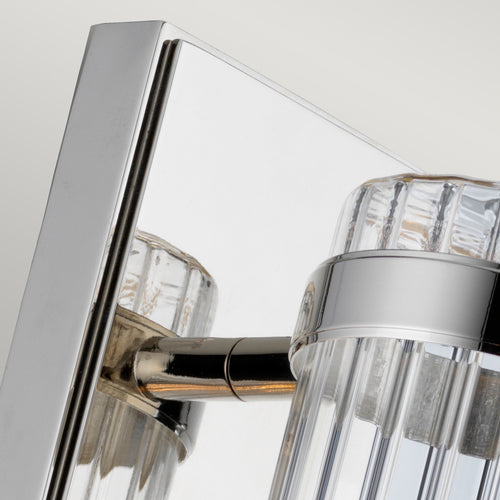 Wellington 1 Lichte Wandlamp Gepolijst Chroom IP44