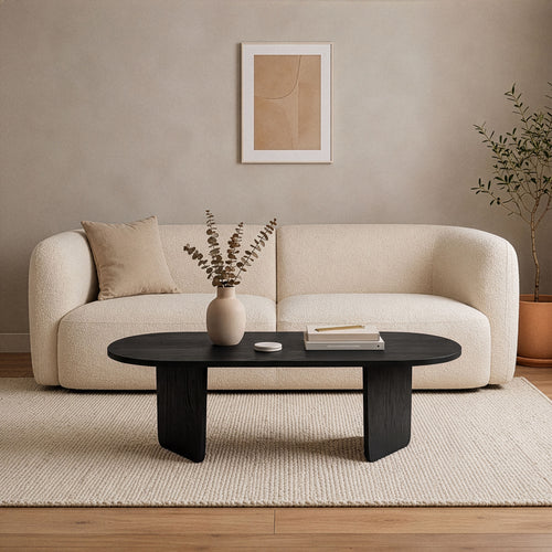 Calicosy - AMELIA Tafel - Licht hout - 130x65x40 cm