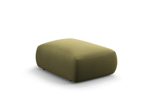 Cosmopolitan Design Poef Matera flueel groente - 68x86x40cm