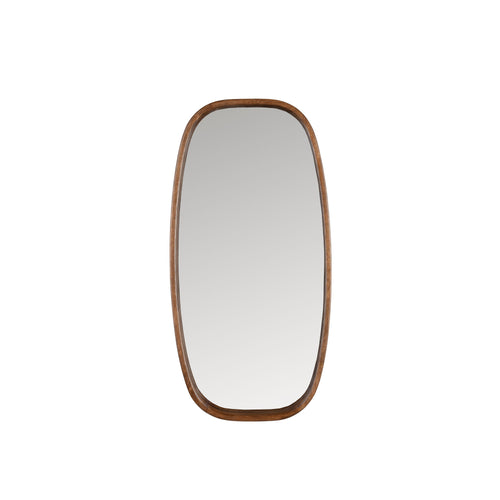Housecraft Living Nyko Spiegel/ Wandspiegel Hout Bruin 80x40 cm (M) Bruin - vtwonen shop