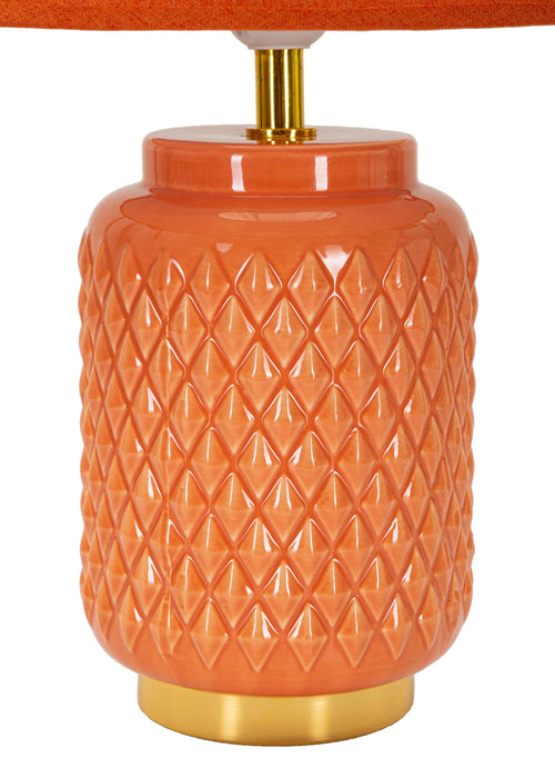 Mauro Ferretti Tafellamp - ø28x44 cm - Oranje