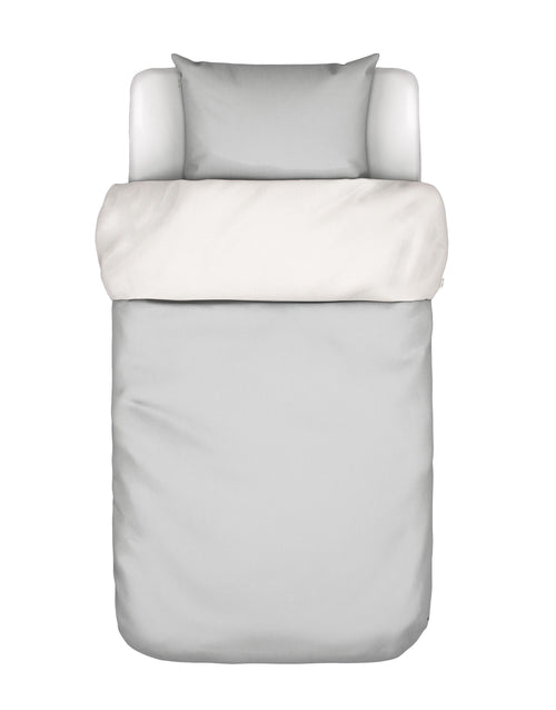 Marc O'Polo Erla dekbedovertrek - Eenpersoons – 140x200/220 cm - Grey mist